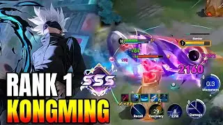 TOP KONGMING JG BUILD SSS GAME PLAY | HONOR OF KING'S 