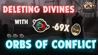 [POE 3.25] Gambling with Orbs of Conflicts for Perfect Eldritch Implicits on All My Gear