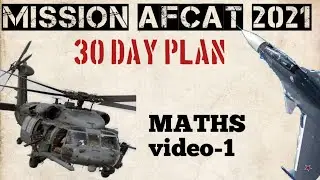 MISSION AFCAT 2021 Maths video-1