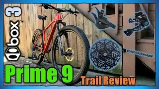 Box Three Groupset Trail Review:  Red Axum #mtb #mtblife #cheap #emtb Only buy certain Walmart bikes