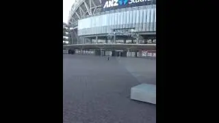 NRL Referee Gavin Badger Skateboarding