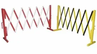 #safetyequipment #expandable #barricades #metal #barriergate #powdercoated