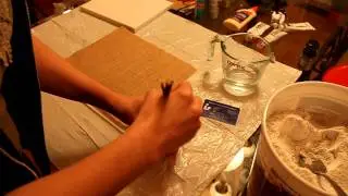 Cracked Burlap with Plaster Class Part 1- Smeared and Smudged Forum