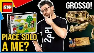 LEGO NEWS - SVELATO FINALMENTE IL NUOVO SET LEGO HOUSE 2025 - SUPER MEGA T-REX JURASSIC WORLD!