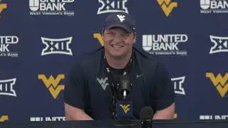 WVU TE Coach Michael Nysewander Compares Rich Rodriguez and Nick Saban, Talks Tight End Room 3/29/25