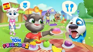 SALI&Oacute; UN NUEVO JUEGO 😎🏡 Vistazo exclusivo a Mi Talking Tom: Amigos 2