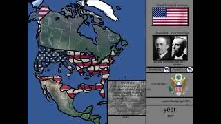 Alternate history of the United States of America if the Mediterranean existed in america 1775-2030