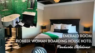 The Emerald Room | PIONEER WOMAN BOARDING HOUSE HOTEL | Pawhuska, Oklahoma | Room Tour