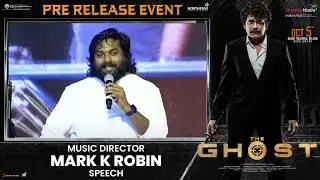 Music Director Mark k Robin Speech @ The Ghost Pre Release Event | Shreyas Media