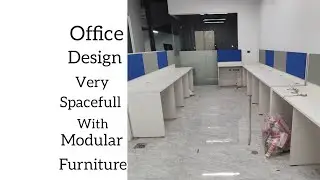 Office Design ( Very Spacefull with Modular Furniture @ Andheri Sakinaka )