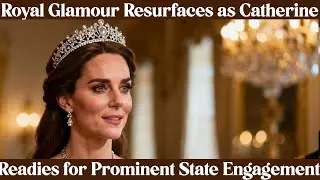 Royal Glamour Resurfaces as Catherine Readies for Prominent State Engagement