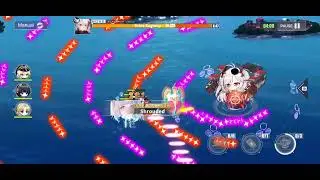 Ex Stage full-auto oneshot 4k+ points with 3 BB | Azur Lane [Heart-Linking Harmony]