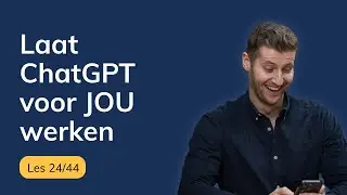 Content schrijven met ChatGPT zonder kwaliteit te verliezen | SEO cursus voor zzp’ers (les 24/44)