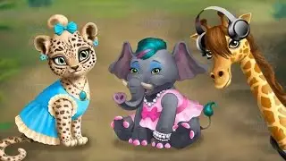 Jungle Animal Hair Salon - Learn how to Make Cute Hairstyle for Jungle Animals