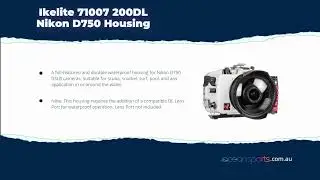 Ikelite 71007 200DL Nikon D750 Housing
