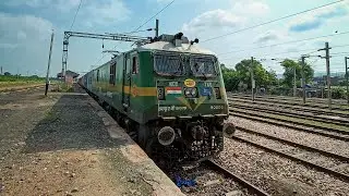 Indian Railways Second Most powerful locomotive 🔥 WAG-9HH (9000HP) 💪🏻 #indianrailways  #madeinindia