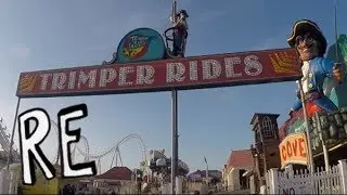 TRIMPER RIDES Amusement Park Tour & Vlog - 2018 DE/MD Beach Trip Ocean City, MD