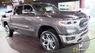 2019 RAM 1500 Limited - Exterior and Interior Walkaround - 2018 New York Auto Show