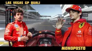 MONOPOSTO 2025 GAMEPLAY: S2 R23 LAS VEGAS GP QUALI  P3 FOR CHARLES  | SF-25 | SCUDERIA FERRARI 