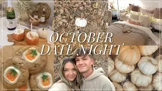 Уютный вечер свиданий в октябре 🎃🍂 | Раскрашивание тыкв, осенняя выпечка, вечер просмотра фильмов...