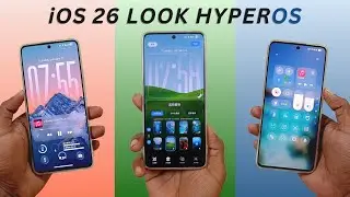 iOS 26 Style Theme on HyperOS 1 & 2 😱 - Xiaomi Users Are Missing This!⚡