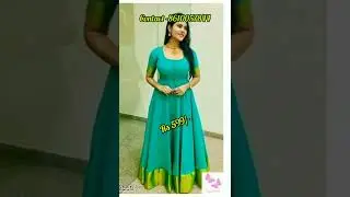 Women Long cotton tops/kerala model tops #sivangi #top #cod #freedelivery #longtop #kerala #pattu