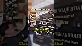 Kashmiri Muslim's destroyed India&rsquo;s Ashoka emblem🤐|#shorts