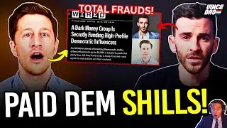 Liberal Influencers FREAK OUT as Viewers TURN ON Them Over Democrat Dark Money Scandal