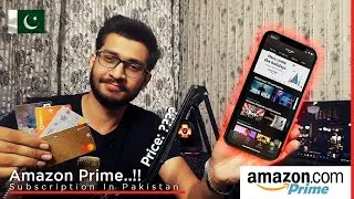 Amazon Prime Video 4K 30 Days Subscription In Pakistan | Payment Method  With Credit & Debit Card
