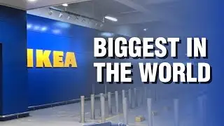 BIGGEST IKEA IN THE WORLD | Guess what we saw??
