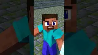 Steve And Mikey & JJ Running Away From Acid Trap! I Funny Animation