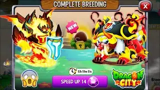 Dragon City: Rampage Berserker Dragon vs Flame Titan Dragon [EXCLUSIVE BREEDING] 😱