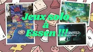 ESSEN : Jeux solo, tu es pass&eacute; &agrave; c&ocirc;t&eacute; de quoi ? 🧐