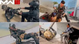 Shadow Company Operators Skins With Finishing Moves Compilation MW3 & Warzone Epic Gameplay