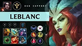 LeBlanc Support vs Lux - KR Diamond Patch 26.02