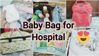 Baby Bag For Hospital 🎒/ Hospital Bag For Labor and Delivery / preparation before delivery 