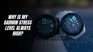 Why is my Garmin stress level always high?