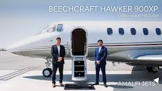Beechcraft Hawker 900XP Guided Video Walkthrough Tour | Amalfi Jets