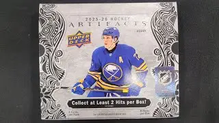 Распаковка коллекционного набора Upper Deck Artifacts 2025-26