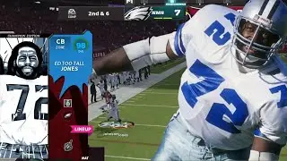 ED TOO TALL JONES CB GAMEPLAY | 50/50 EAGLES THEME TEAM