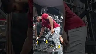 Single Arm Dumbbell Rowing - BEST Back Workout!! #backday #muscle
