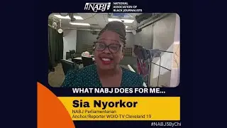 #NABJ5ByChi: Sia Nyorkor, NABJ Parliamentarian and Anchor/Reporter, WOIO-TV Cleveland 19