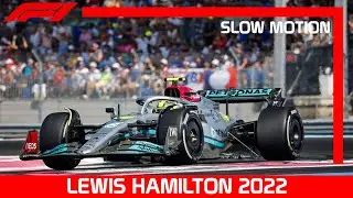 Lewis Hamilton in Slow Motion | 2022 Formula 1 Season