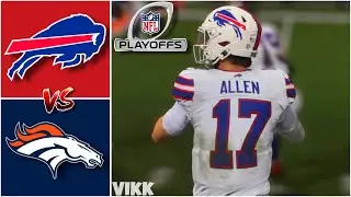 Bills vs Broncos Divisional Playoff Full Game Simulation | Madden 26