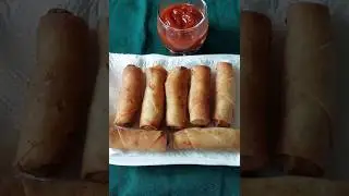 Mini Chicken Spring Roll#frozenfood #shorts