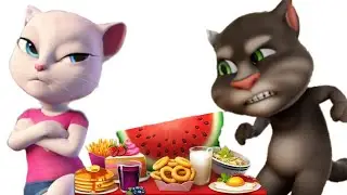 ASMR Talking My Tom Live Stream Accepted Challenge Food Reaction With Angela