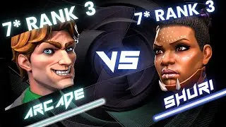7 Star Rank 3 | Arcade Vs Shuri | Gameplay And Testing | Mcoc