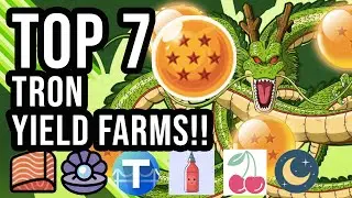 Dragon, Cherry, Siratcha! Brand New Tron Yield Farms!