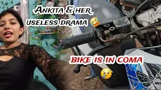 avi went to repair his accidental bike🏍/too much funny vlog/Konkani vlog goa