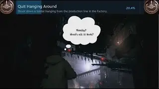 Quit Hanging Around Achievement - Factory - Resident Evil Village